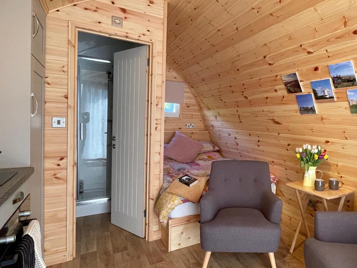 Waterpump Pod For 2 Adults With Ensuite In The Suffolk Countryside Badingham Esterno foto