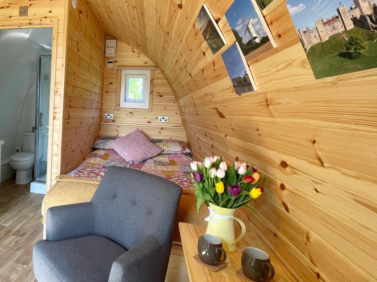 Waterpump Pod For 2 Adults With Ensuite In The Suffolk Countryside Badingham Esterno foto